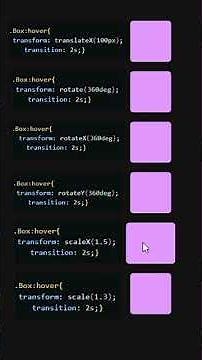 Master CSS Transform and Transition | Smooth Animations for Beginners
