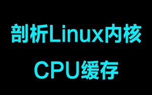 剖析Linux内核CPU缓存丨缓存结构|SMP|页缓存|块缓存|数据同步|时间管理|内核组件