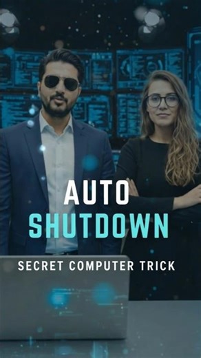 Hidden Windows Trick 😱 Auto Shutdown Without Software!