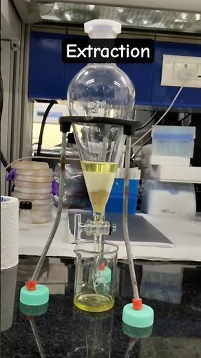 Extraction #experiment #microbiology #drugdiscovery #laboratory #extraction #solventextraction