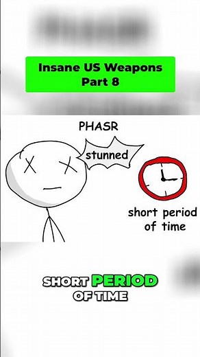 Phaser: The US Air Force's Blinding Laser Weapon #shorts