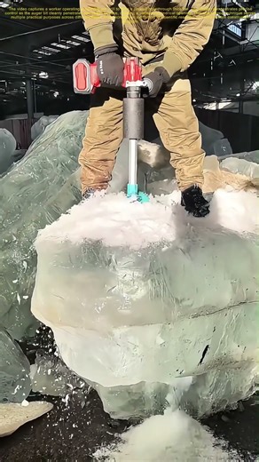 Ice Drilling Mastery: How Electric Augers Create Perfect Holes in Frozen Surfaces
