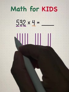 Japanese Multiplication | Basic Math 😵💯 #mathlove #math | Math Love