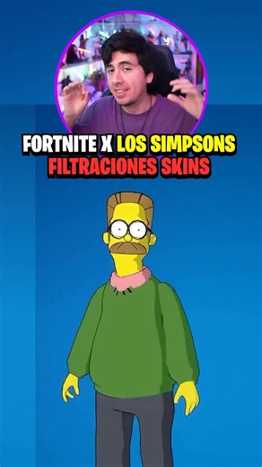 NED FLANDERS EN FORTNITE?! SKINS FILTRADAS DE FORTNITE X LOS SIMPSONS😱 #Fortnite #MapasXP #mapa #UEFN #Creativo #JorgeIsaac115 #xpglitch | JorgeIsaac115