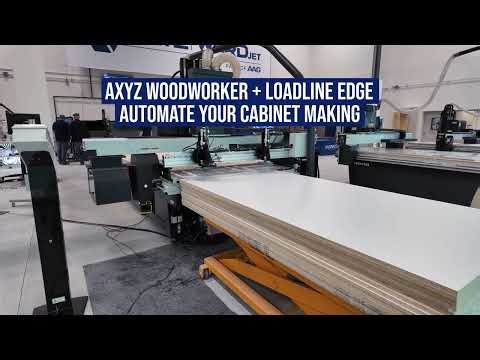 Keep your cabinet work in house and on time with AXYZ LOADLINE Edge