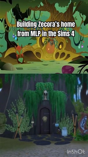 Building Zecora’s home in the Sims 4 - Building Ponyville & wheel-spinning for ponies to build for!