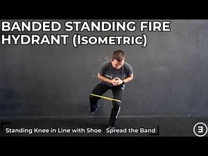 Banded Standing Fire Hydrant Isometric