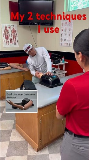 My 2 reduction techniques on Shoulder dislocation! Yours? #orthopedic #orthoconcepts #ortho