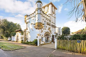 Tour this Grade II listed Italianate 'mini castle' for sale in Cheshire