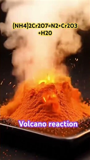 Volcano reaction