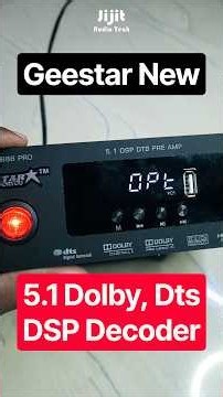 GEESTAR #new 5.1 #Dolby #dts #dsp #decoder smart tv #prologic #surround #audio #processor #2026