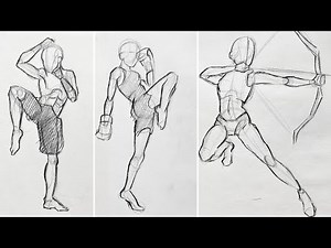 How To Draw Human Anatomy for Beginners | Step-by-Step Tutorial