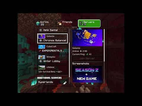 How to join hyperlands server for bedrock