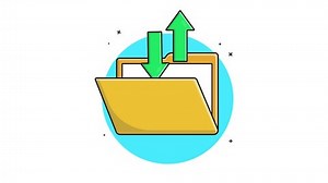 4k Yellow Folder Green Arrow File 库存影片视频（100% 免版税）3548631963 | Shutterstock