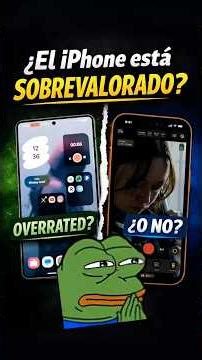 Is the iPhone overrated? 🤫 #shorts