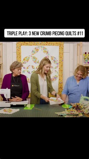 Triple Play: 3 New Crumb Piecing Quilts - Part 11 #sewing #patchwork #quilting