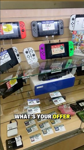 How I Negotiated 2 NINTENDO Switch Consoles Down at the Pawn Shop!