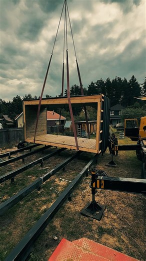 Так складываются модульные дома #minidom