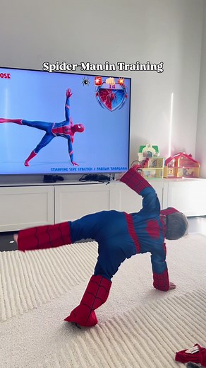 Little Spidey in Training: Toddler Spiderman Dress-Up Fun