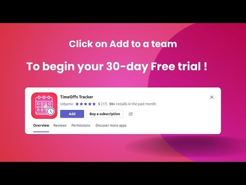 Discover TimeOffs Tracker