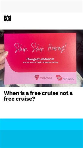 30K views · 63 reactions | Virgin staff dancing at the boarding gate, a call from Richard Branson announcing they'd all won a free cruise, passengers wearing hats and filmed celebrating — but this winner says due to a change in itinerary, to claim her prize will cost her thousands. Fiona Blackwood | ABC News #Cruise #Travel #Tasmania | ABC Hobart | Facebook