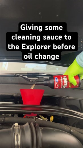 AMSoil engine flush #oilchange #diy #fordexplorer #ford