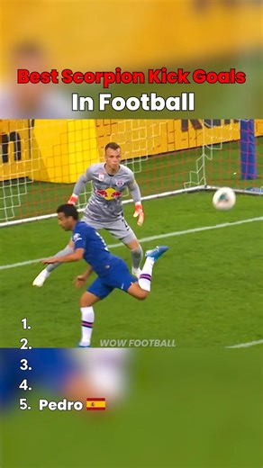 Best Scorpion Kick Goals In Football