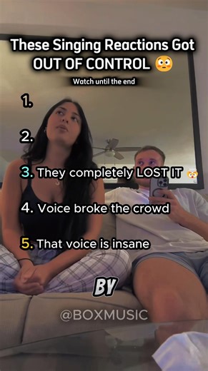 These Singing Reactions Got OUT OF CONTROL 😳