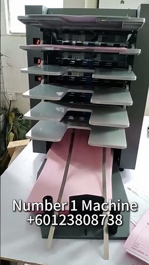 Paper Collator Machine #machine #papercollection #collator