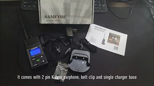 Watch SAMCOM Two Way Radios with Charger Base on Amazon Live