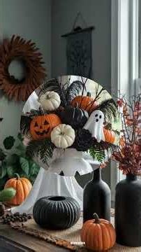 Halloween Table Decorations with Centerpieces, Tablescapes and Elegant Styling