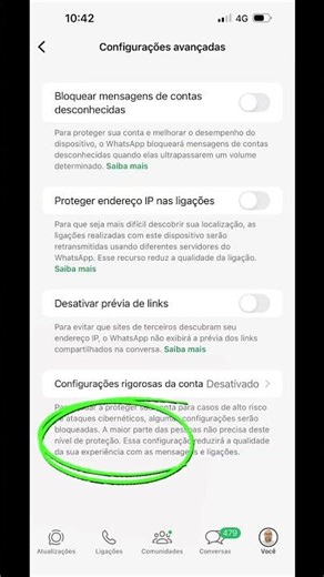 Protect your IP address during WhatsApp calls.