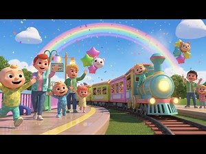 Train Choo Choo Family Park 🚂💨👨‍👩‍👧‍👦 | Fun Song for Kids