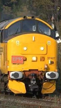 EPR Tractor | Class 37. 37407 to Long Marston | #railway #train #shorts #power