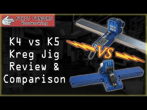 K4 vs K5 Kreg Pocket Hole Jigs: Review and Comparison