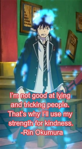 【Quotes】Blue Exorcist #quotes #anime #manga #shorts #rinokumura