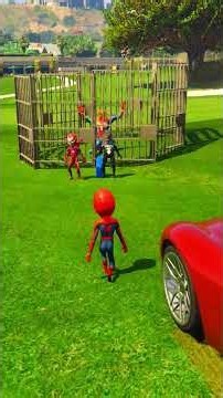 Spider-man Ko Bandi Banaa Diya 😢| #gta5 #freefire #shorts