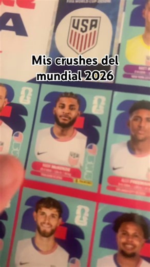 Mis nomios 🥰😍😙😙😘😋 #worldcup2026 #mundial2026 #futbol #crush #fifa #messi #ronaldo #polemica