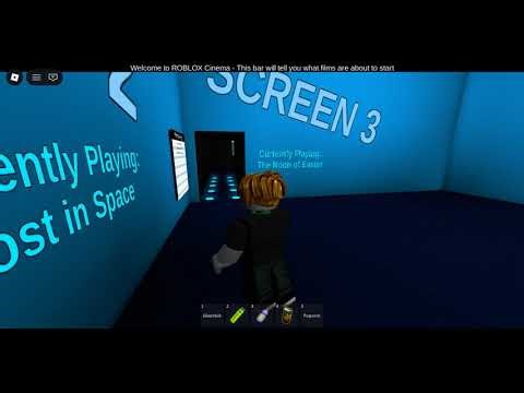 Exploring the Cinema on Roblox