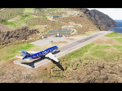 NO WAY! ANA Pokémon 747 Attempts INSANE Cliff Takeoff