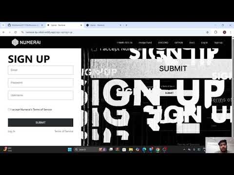 Numerai Frontend Demo | HTML CSS Only | Website UI Practice