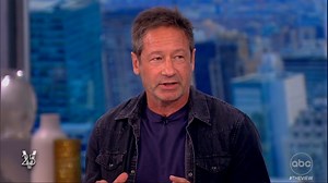 Actor and author David Duchovny tells #TheView how his new novella #TheReservoir was inspired by quarantining during the pandemic and how he found a silver lining to the lockdown with his teenage son. abcn.ws/2RiH3wd | The View