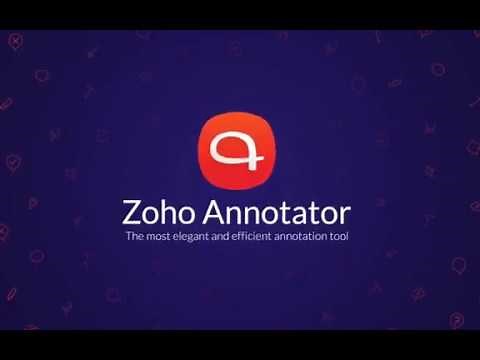 Zoho Annotator - The most elegant and efficient annotation tool