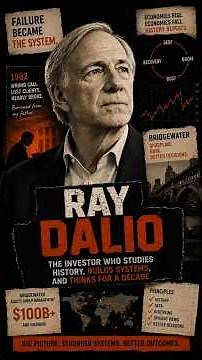 Ray Dalio: The Investor Who Turned Failure Into a Billion-Dollar System