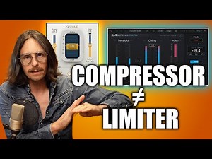 Limiter vs Compressor Explained: Why Your Mix Sounds Flat