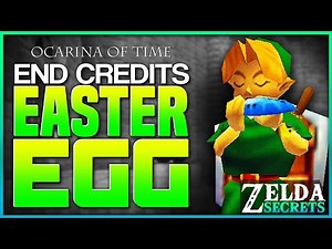 Ocarina of Time's End Credits Easter Egg - 5 Zelda Secrets & References #8