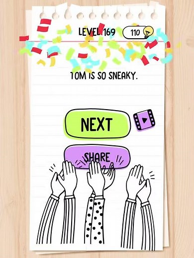 Brain Test Level 169 Help Tom Get His Fish.