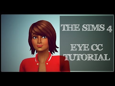 The Sims 4 Eye CC Tutorial | FACEPAINT | NONDEFAULT | DEFAULT