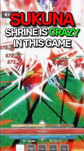 SUKUNA IS CRAZY IN THIS NEW GAME #jujutsuzero #jjz #roblox #jjkgame #jjk #anime