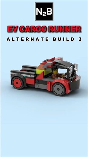 Don't leave your LEGO 60486 on the shelf! Build this EV Cargo Runner ⚡📦
